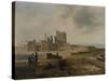 Tynemouth Priory from the East, 1845-John Wilson Carmichael-Stretched Canvas