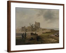 Tynemouth Priory from the East, 1845-John Wilson Carmichael-Framed Giclee Print