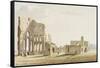 Tynemouth Priory, Northumberland-Samuel Hieronymous Grimm-Framed Stretched Canvas