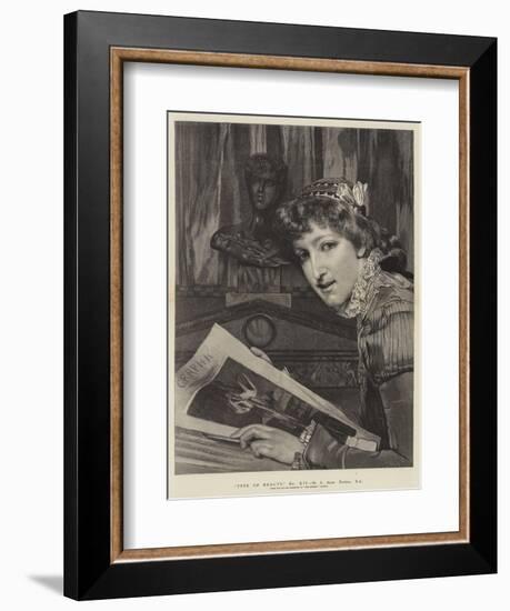 Type of Beauty, No XIV-Sir Lawrence Alma-Tadema-Framed Giclee Print