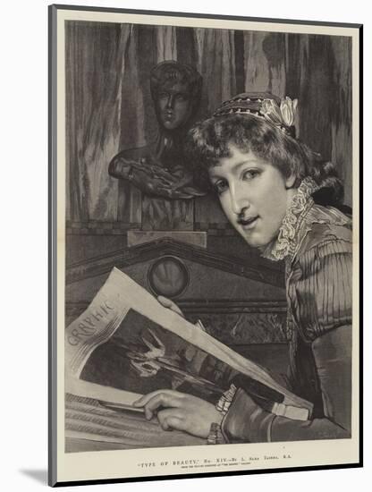 Type of Beauty, No XIV-Sir Lawrence Alma-Tadema-Mounted Giclee Print