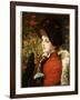 Type of Beauty: Portrait of Mrs. Kathleen Newton in a Red Dress and Black Bonnet, 1880-James Tissot-Framed Giclee Print