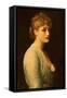 Type of Beauty-Frederick Leighton-Framed Stretched Canvas