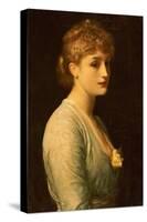 Type of Beauty-Frederick Leighton-Stretched Canvas