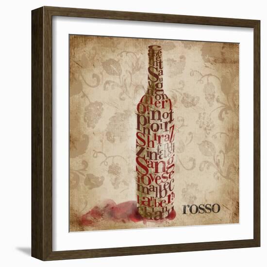 Type of Wine I-null-Framed Art Print