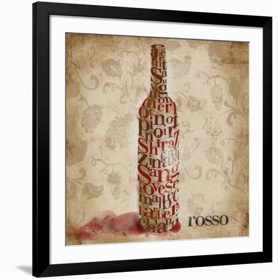 Type of Wine I-null-Framed Art Print