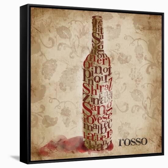 Type of Wine I-null-Framed Stretched Canvas