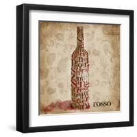 Type of Wine I-null-Framed Art Print