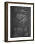 Type Writing Machine Patent-null-Framed Art Print