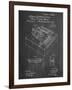 Type Writing Machine Patent-null-Framed Art Print