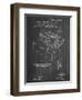 Type Writing Machine Patent-null-Framed Art Print