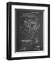 Type Writing Machine Patent-null-Framed Art Print