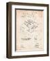 Type Writing Machine Patent-Cole Borders-Framed Art Print