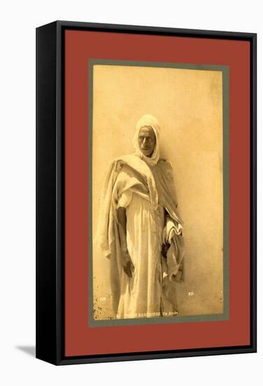 Types Algerians: an Arab-Etienne & Louis Antonin Neurdein-Framed Stretched Canvas