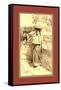 Types Algerians, Young Girl, Bread Market-Etienne & Louis Antonin Neurdein-Framed Stretched Canvas