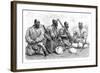 Types and Costumes from Chinese Turkestan, C1890-A Bertrand-Framed Giclee Print