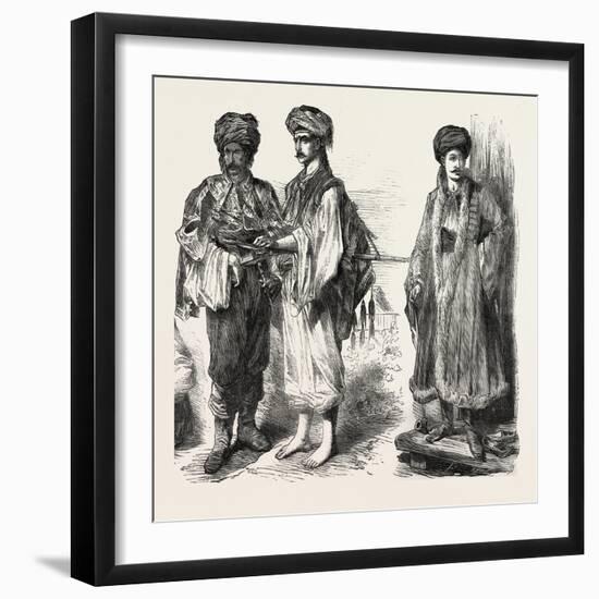 Types from Albania, Kurdistan, and Armenia, 1882-null-Framed Giclee Print