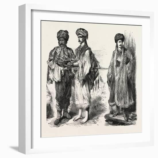 Types from Albania, Kurdistan, and Armenia, 1882-null-Framed Giclee Print