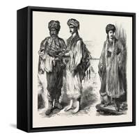 Types from Albania, Kurdistan, and Armenia, 1882-null-Framed Stretched Canvas