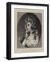 Types of Beauty, No I, Mrs Braddyll-Sir Joshua Reynolds-Framed Giclee Print