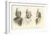 Types of Futa-Jallon, Foulah, Near the Head Waters of the Senegal and Gambia Rivers-null-Framed Giclee Print