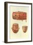 Types of Indian Drums, 1888-William Gibb-Framed Giclee Print