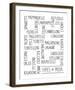Types of Pasta-Archie Stone-Framed Giclee Print