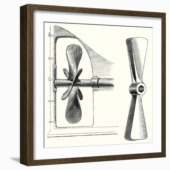 Types of Propeller-null-Framed Giclee Print