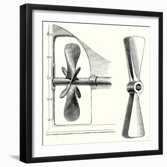 Types of Propeller-null-Framed Giclee Print