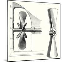 Types of Propeller-null-Mounted Giclee Print