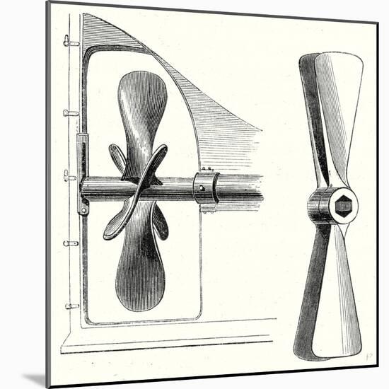 Types of Propeller-null-Mounted Giclee Print