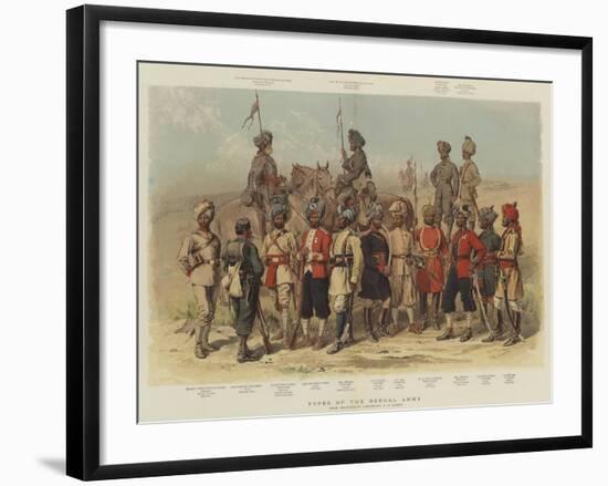 Types of the Bengal Army-Alfred Crowdy Lovett-Framed Giclee Print