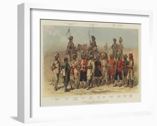 Types of the Bengal Army-Alfred Crowdy Lovett-Framed Giclee Print