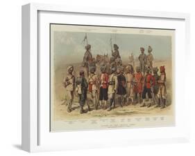 Types of the Bengal Army-Alfred Crowdy Lovett-Framed Giclee Print