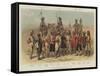 Types of the Bengal Army-Alfred Crowdy Lovett-Framed Stretched Canvas