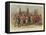 Types of the Bengal Army-Alfred Crowdy Lovett-Framed Stretched Canvas