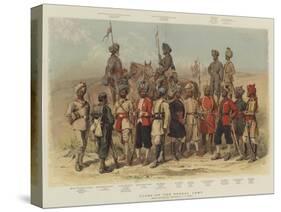 Types of the Bengal Army-Alfred Crowdy Lovett-Stretched Canvas