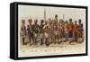 Types of the Bombay Army-Alfred Crowdy Lovett-Framed Stretched Canvas