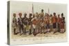 Types of the Bombay Army-Alfred Crowdy Lovett-Stretched Canvas