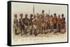 Types of the Bombay Army-Alfred Crowdy Lovett-Framed Stretched Canvas