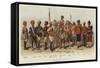 Types of the Bombay Army-Alfred Crowdy Lovett-Framed Stretched Canvas
