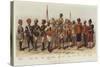 Types of the Bombay Army-Alfred Crowdy Lovett-Stretched Canvas