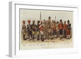 Types of the Bombay Army-Alfred Crowdy Lovett-Framed Giclee Print