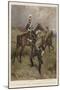 Types of the British Army, the 21st (Empress of India's) Lancers-William T. Maud-Mounted Giclee Print