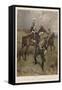 Types of the British Army, the 21st (Empress of India's) Lancers-William T. Maud-Framed Stretched Canvas