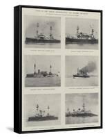 Types of the French Mediterranean and Channel Squadrons-null-Framed Stretched Canvas