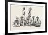 Types of the Javanese Musicians and Dancers 1876 Indonesia-null-Framed Giclee Print