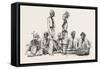 Types of the Javanese Musicians and Dancers 1876 Indonesia-null-Framed Stretched Canvas