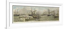 Types of the Royal Navy of Great Britain-null-Framed Giclee Print