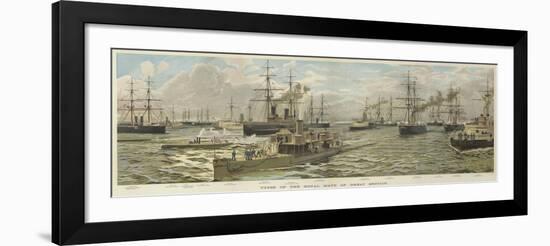 Types of the Royal Navy of Great Britain-null-Framed Giclee Print